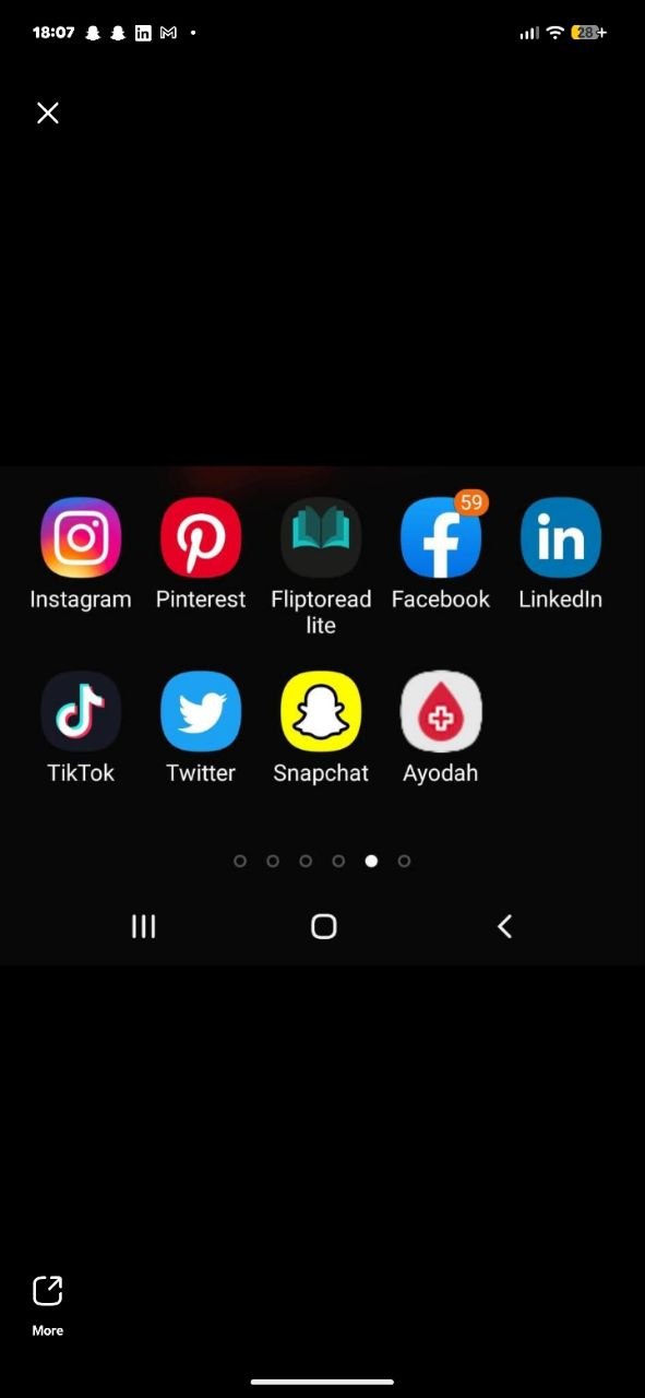 Phone home screen icons showing the Ayodah app icon among other apps.
